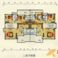 碧桂园滨湖城A10-a二层户型6室2厅7卫1厨-1 六居以上  户型图
