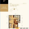 首创龙湾首创·龙湾3f-012室2厅1卫 两居  户型图