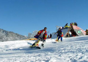 牡丹峰滑雪场图片