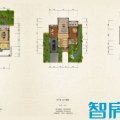 重庆南川美尔中海黎香湖度假村户型图4 一居  户型图