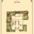 北京财富城堡财富城堡b1-15庭院平面图 复式  户型图