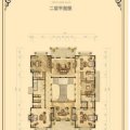 北京财富城堡财富城堡b1-11二层平面图4室2厅4卫 四居 567㎡ 户型图