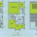 海口山湖海双拼别墅，赠送面积超大，改后可利用面积达230㎡ 一居 105.74㎡ 户型图