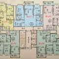 塞纳丽景双电梯学区房大小三房两厅 三居 120㎡ 户型图