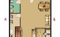 沙河公寓   户型图