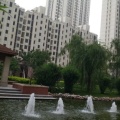 唐山富丽国际花园 景观园林 15000平方的中央水景花园