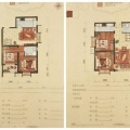 唐山富丽国际花园舒适两居 两居 91㎡ 户型图