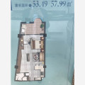华纺易墅上海湾 一居 53m2(建筑面积)㎡ 户型图