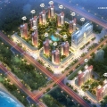 凯丰滨海幸福城 建筑规划 鸟瞰图
