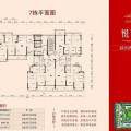 锦绣国际花城7栋 三居  户型图