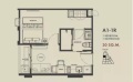 Metris Ladprao国际公寓   户型图