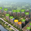 广州中航城 建筑规划 在售平面图