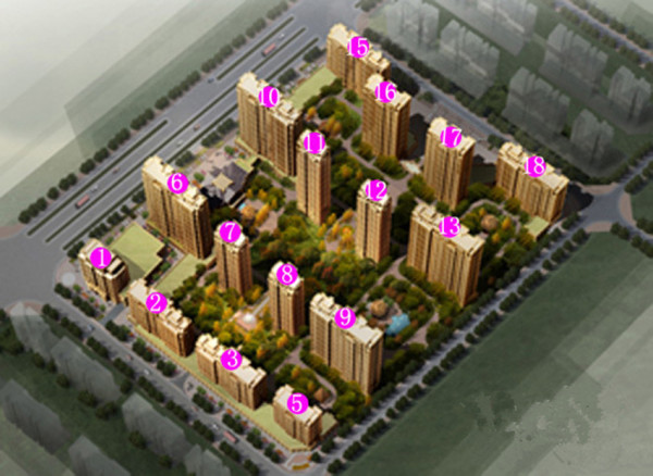 诸暨小区建筑平面图图片
