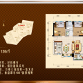 惠州碧桂园翡翠山3房2厅2卫 三居 105平米㎡ 户型图