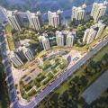 香江国际花园 建筑规划 国家高新区大型楼盘 地铁四号线直达