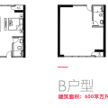 吉隆坡M101保时捷公寓B栋户型 一居  户型图
