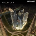 迪拜运河城 Aykon City 建筑规划 