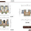 北京湾叠拼别墅，赠送面积很大，户型方正，准现房，可以看，今年交房， 四居 226平米㎡ 户型图