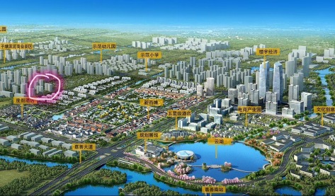 嘉善孔雀城规划图片