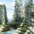 新加坡旁森林城市 建筑规划 森林城市规划图