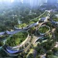 新加坡旁森林城市 建筑规划 森林城市规划图