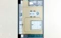 创客SOHO南向43.5平米一居室  43.5㎡ 户型图