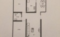 滨水雅园户型格局：两室两厅一卫  98㎡㎡ 户型图