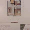 天津远大城两室两厅一厨一卫 两居 80平米㎡ 户型图