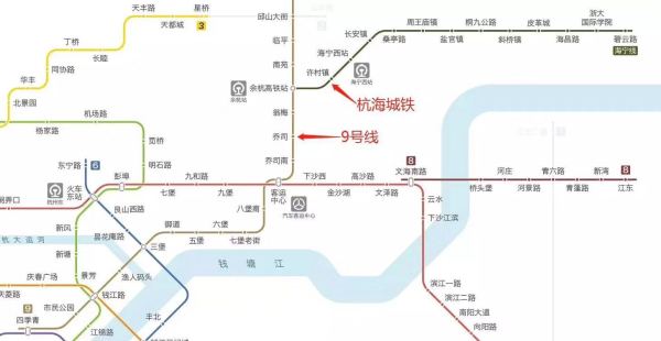 杭州至海宁轻轨线路图图片