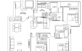 Marina One Residences  1539 sqf㎡ 户型图