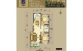 涿州码头京畔健康城刚需新家 两居 94.78平米m²  94.78平米m²㎡ 户型图