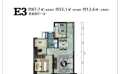 雅居乐原乡67.7平米E3户型  67.7㎡ 户型图