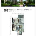 腾冲雅居乐原乡住宅72.4平米 两居 72.4㎡ 户型图