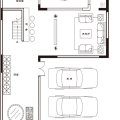泰禾中州院子三室两厅一厨四卫 地下一层平面图 三居 144㎡ 户型图