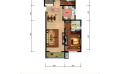 永清国瑞生态城经典三居室  110平米㎡ 户型图