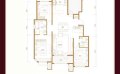 固安孔雀城艺境（涵景园）三室两厅两卫  130平米㎡ 户型图