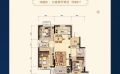 霸州温泉孔雀城（风情园）洋房      三室两厅两卫  98平米㎡ 户型图