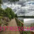 仙源天泉国际度假区 景观园林 滨水长廊