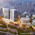 涿州万科城际之光 建筑规划 万科城际之光效果图1
