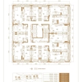 固安孔雀城精装小户公寓 三居 60平㎡ 户型图