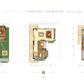 西双版纳路南山国际度假区2层精装别墅，赠送31平 两居 51㎡ 户型图