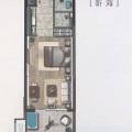 海上海40平小面积住宅 一居 40㎡ 户型图