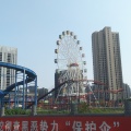 江阴中港国际 景观园林 背面是游乐场
