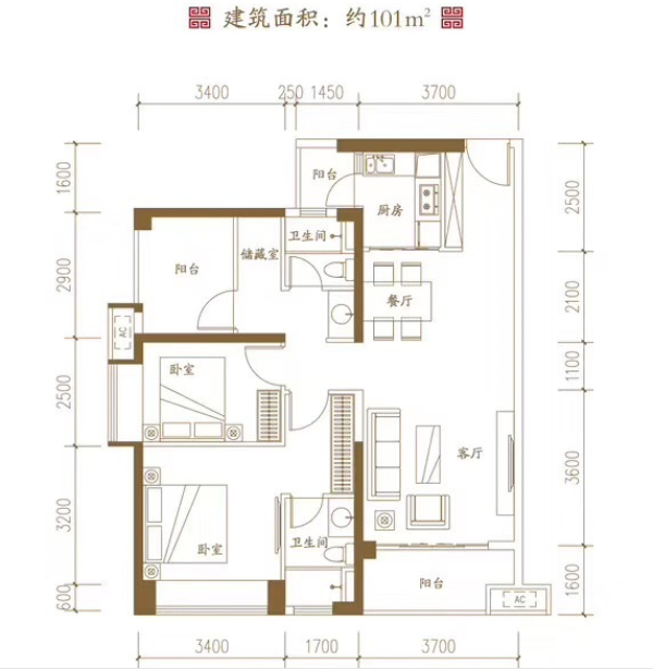 泰和院子三期平面图图片