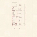 首尔甜城九里香堤联排别墅面积:238平，赠送面积150平，之三层 五居 238㎡ 户型图
