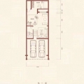 首尔甜城九里香堤联排别墅面积:238平，赠送面积150平，之负一层 五居 238㎡ 户型图