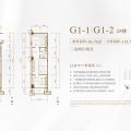 西藏天麓名居G1-1 G1-2  2#楼户型图 复式 销售66.76㎡实得㎡ 户型图