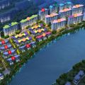 杭州湾融创文旅城 建筑规划 12幢6-10层的电梯洋房及13幢排屋组成