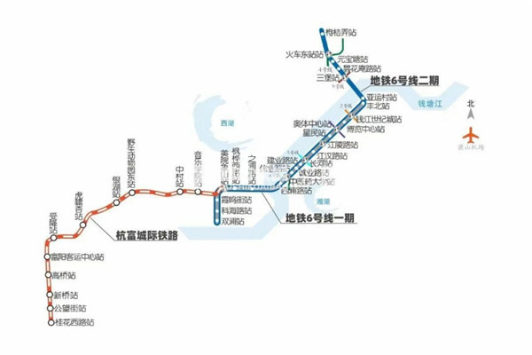 杭州34号线线路图最新图片