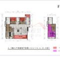 中冶逸璟公馆4、5栋01户型建筑平面图（3、5、7、9、11、13、15 一居  户型图